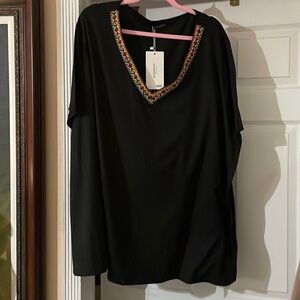 Bloomchic  Blouse V Neck NWT size 26 166